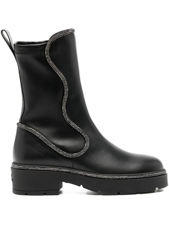 25FW 르네 카오빌라 부츠 C125780500001V050 BLACK JET STRASS