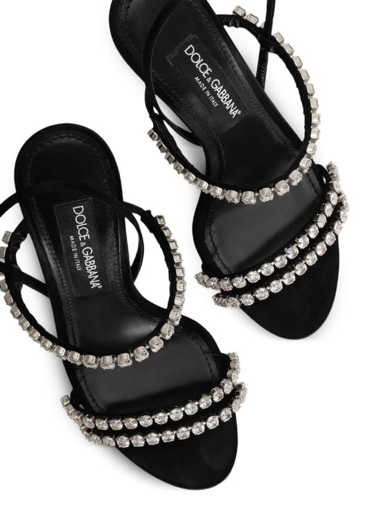 25FW 돌체앤가바나 힐/펌프스 CR1925AT399 8S488 NERO CRYSTAL - DOLCE & GABBANA