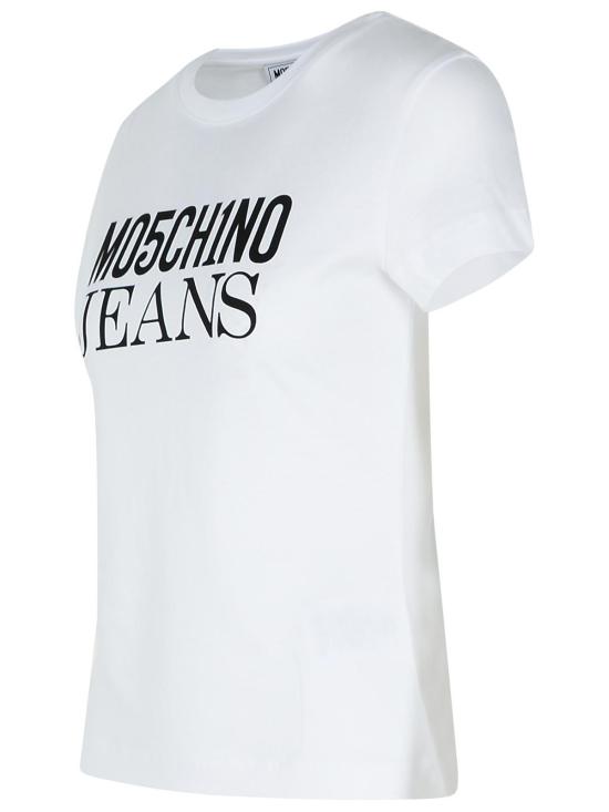 25SS 모스키노 반팔 티셔츠 A0704 32293001 White - MOSCHINO