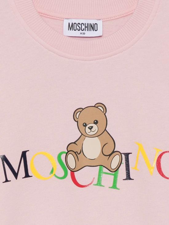25FW [키즈] 모스키노 니트/스웻셔츠 HNF08VLCA60 50209 Pink - MOSCHINO