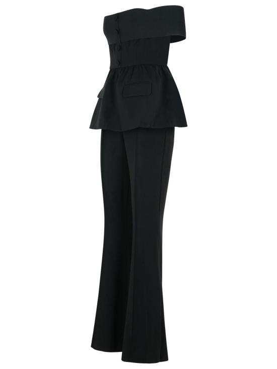 25SS 셀프 포트레이트 스포츠웨어 RS25 091JS BBLACK Black - SELF PORTRAIT