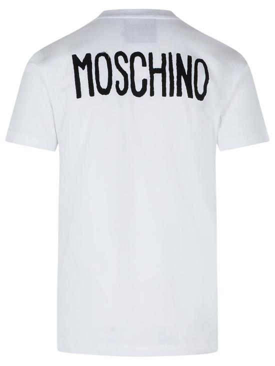 25SS 모스키노 반팔 티셔츠 A0711 05411001 White - MOSCHINO