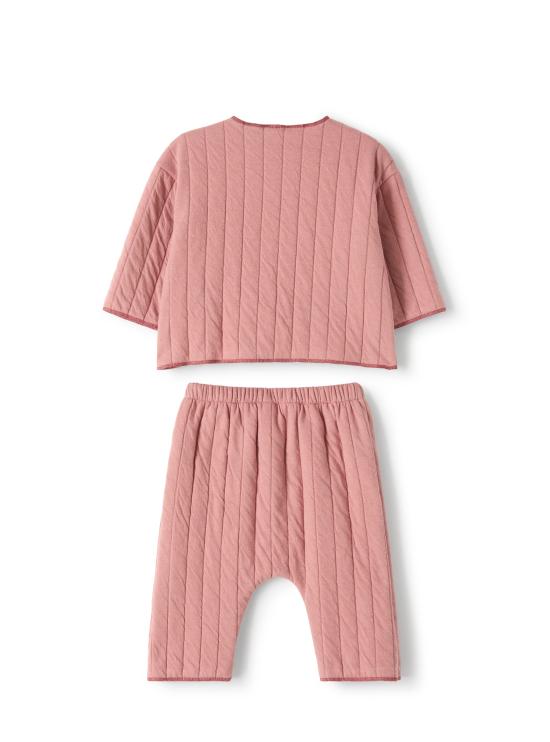 25FW [키즈] 테디 앤 미노우 트레이닝웨어/오버롤/세트 A25TDF0007M0152 339 Pink - TEDDY & MINOU