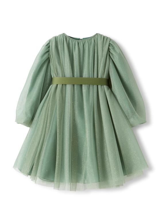 25FW [키즈] 일 구포 원피스 A25GVL0022H4003 511 Green