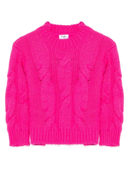 25FW [키즈] 일 구포 니트/스웻셔츠 A25GMA0016EM913 382 Fuchsia