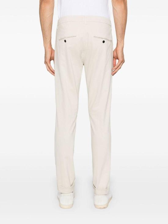  돈답 스트레이트 팬츠 UP235GSE043UPTDDU005C White - DONDUP