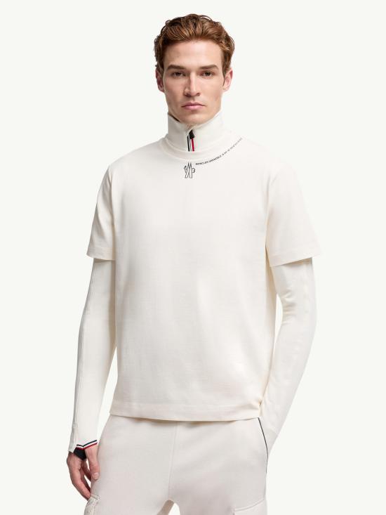25FW 몽클레어 반팔 티셔츠 K20978C0001089AZ9 041 White - MONCLER