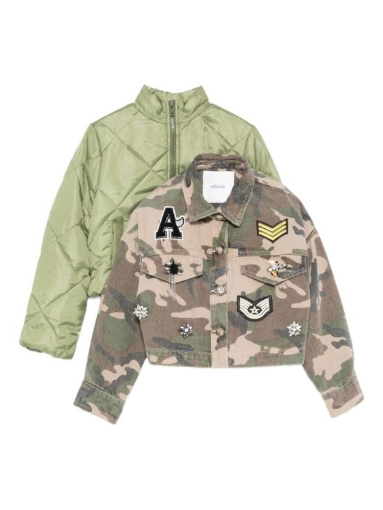 25FW [키즈] 루루 바이 미스 그랜트 캐주얼 자켓 LL4016 MIMETICO Green