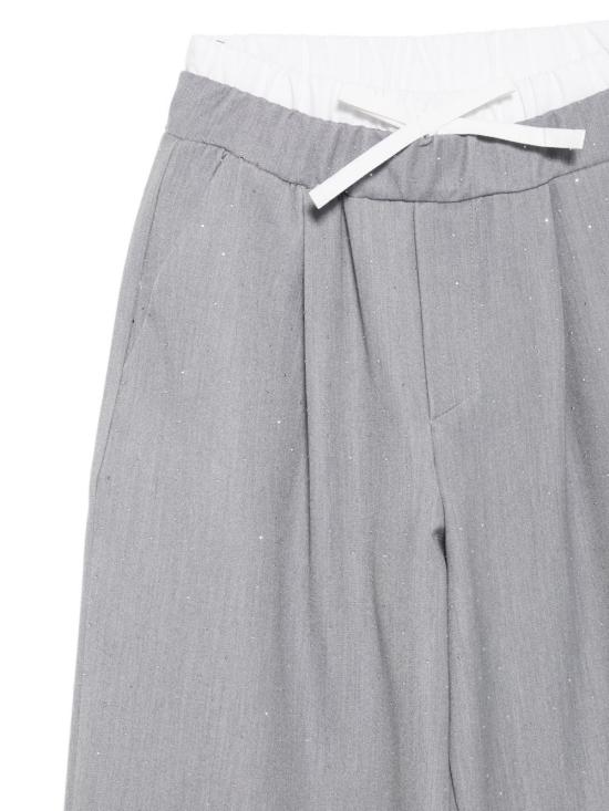 25FW [키즈] 루루 바이 미스 그랜트 스트레이트 팬츠 LL3722 GRIGIO C Grey - LU LU BY MISS GRANT