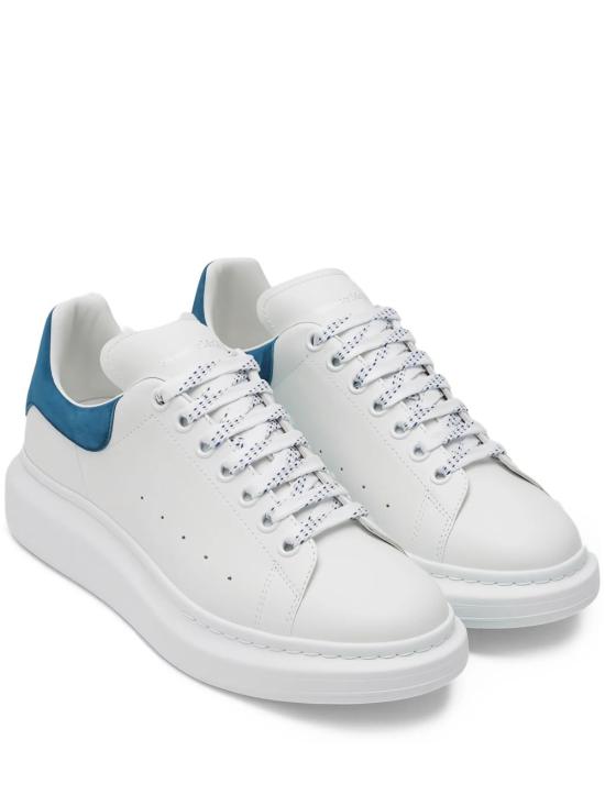 25FW 알렉산더 맥퀸 오버사이즈 드 스니커즈 553680 WIAIH9086 White paris blue