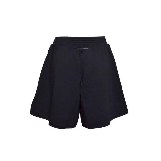 25FW [키즈] MM6 메종마르지엘라 쇼츠/버뮤다 M60582MM006 M6900 Black - MM6 MAISON MARGIELA