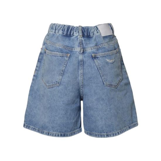 25FW [키즈] MM6 메종마르지엘라 쇼츠/버뮤다 M60280MM02M M601 Denim - MM6 MAISON MARGIELA