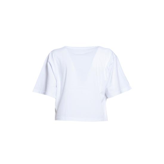 25FW [키즈] MM6 메종마르지엘라 티셔츠 M60576MM009 M6100 White - MM6 MAISON MARGIELA