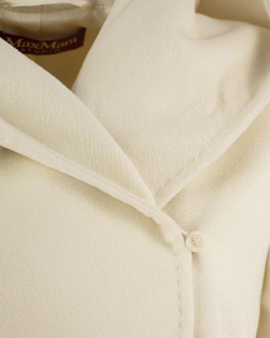 25FW 막스마라 스튜디오 코트 2526016132600NEWMANG001 WHITE - MAX MARA STUDIO