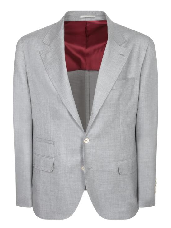 26FW 브루넬로 쿠치넬리 수트 자켓 MR4927BTD C003 Grey