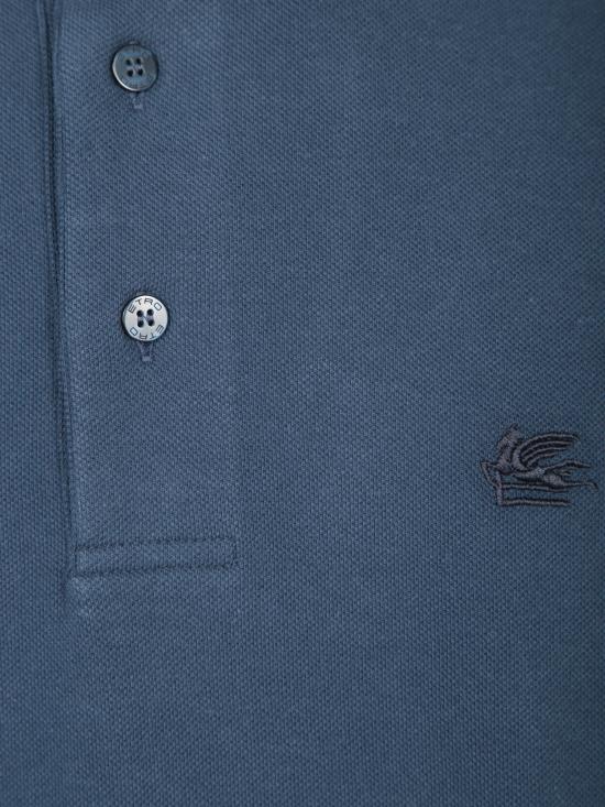 25SS 에트로 폴로 티셔츠 MRMD0006 AJ264 B3681 Blue - ETRO