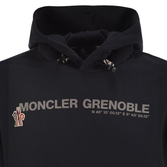  몽클레어 후드 티셔츠 K20978G00017 BLUE - MONCLER