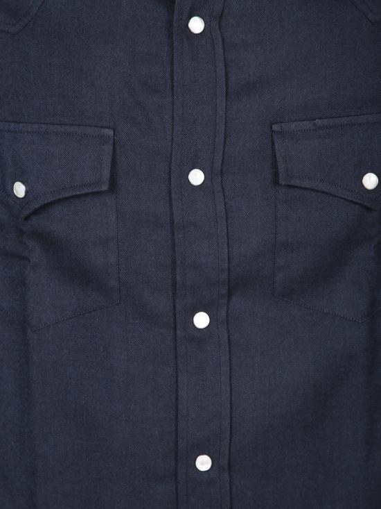 26FW 브루넬로 쿠치넬리 긴팔 셔츠 MY6374008 C019 Blue - BRUNELLO CUCINELLI