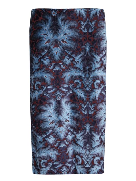 26FW 에트로 미디 스커트 WRFA0040 99JJD10 S9883 Blue