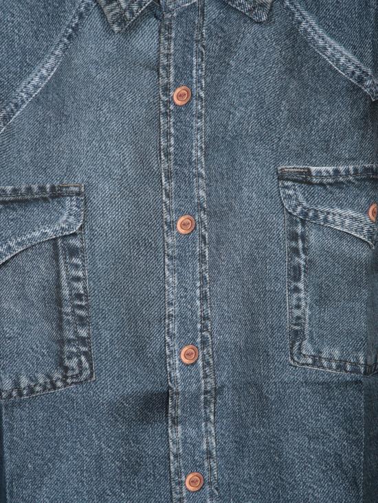 26FW 피에르루이마샤 셔츠 ALOES CML12657 516081 Blue - PIERRE LOUIS MASCIA