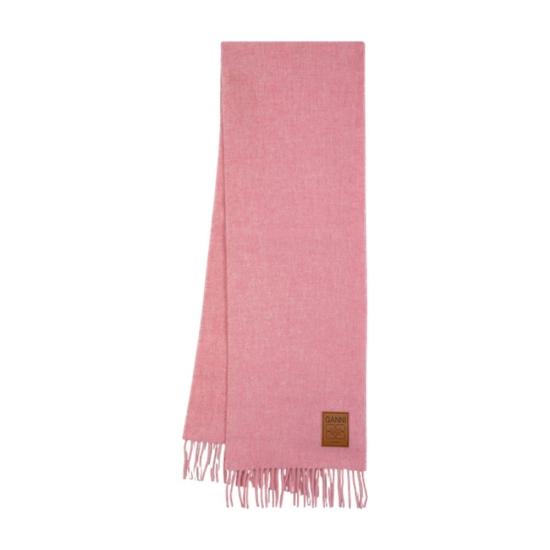 25FW 가니 머플러/스카프 A6942 857 pink - GANNI