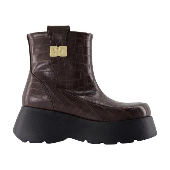 25FW 가니 부츠 S3235 890 BROWN