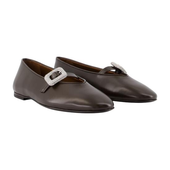 25FW 쥬세페자노티 플랫 슈즈 E560012 009 BROWN - GIUSEPPE ZANOTTI