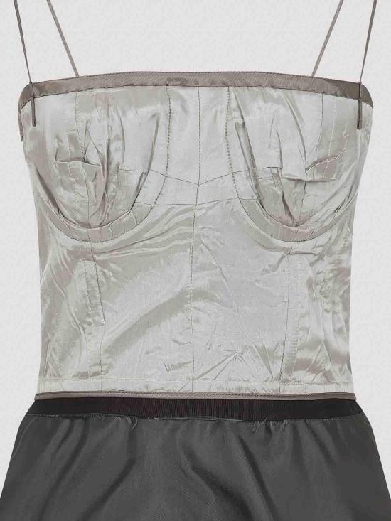  마르지엘라 미디 스커트 S51DD0025MTN057800 Silver - MAISON MARGIELA