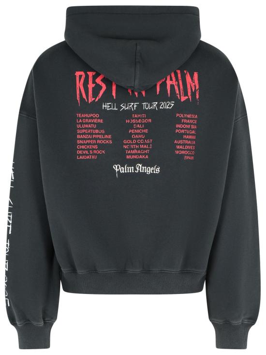 25FW 팜앤젤스 긴팔 티셔츠 PMBB17IF25FLE0011084 Black - PALM ANGELS