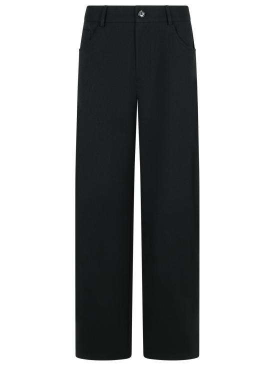 25FW 세퍼 스트레이트 팬츠 MFW25OKTAISTUSTURDY BLACK TWILL Black