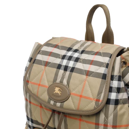 25FW 버버리 홀스슈 백팩 8115396 B9368 Beige - BURBERRY