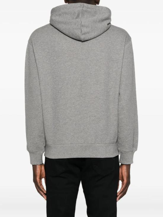 25FW 메종키츠네 필러 컴포트 후드 티셔츠 PM00701KM0341 H131 Grey - MAISON KITSUNE