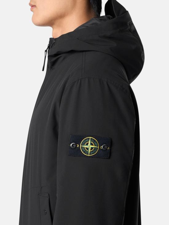 25FW 스톤 아일랜드 소프트 쉘 R 인슐레이트 패딩 자켓 K2S15 4100086 S0A27 V0029 Black - STONE ISLAND