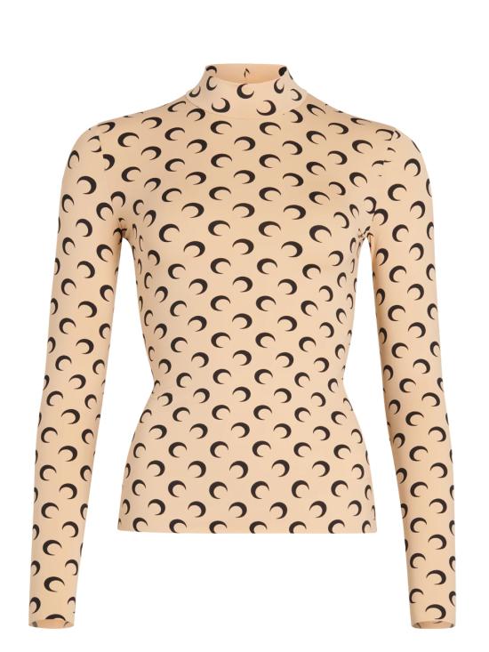 25FW 마린세르 긴팔 티셔츠 WTS005ACJER0001 TA10 Brown