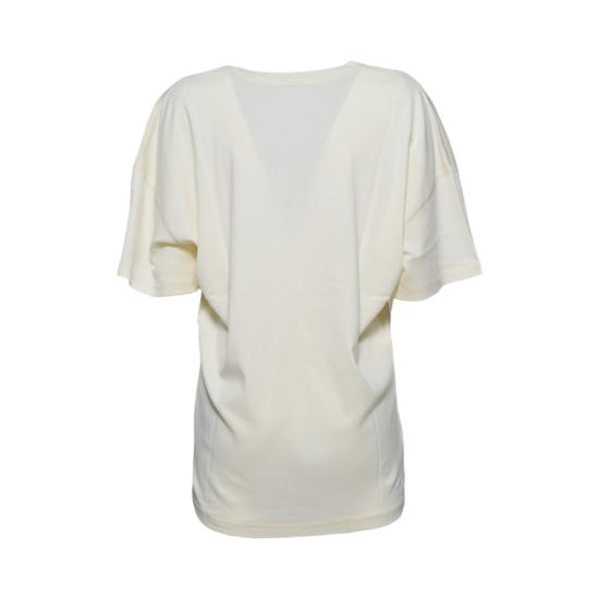 25FW 르메르 반팔 티셔츠 TO1146LJ1016 WH048 Cream - LEMAIRE