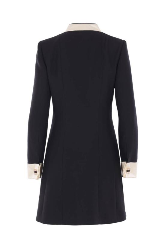 25FW 발렌티노 가라바니 원피스 7B0VAGH51CFCFD BLACK CHAMPAGNE - VALENTINO GARAVANI