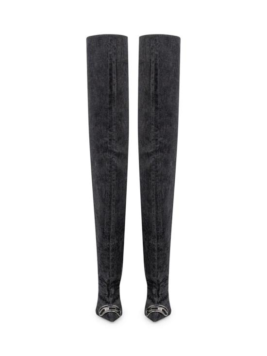 25FW 디젤 부츠 Y03802P8665 H6681 Black - DIESEL