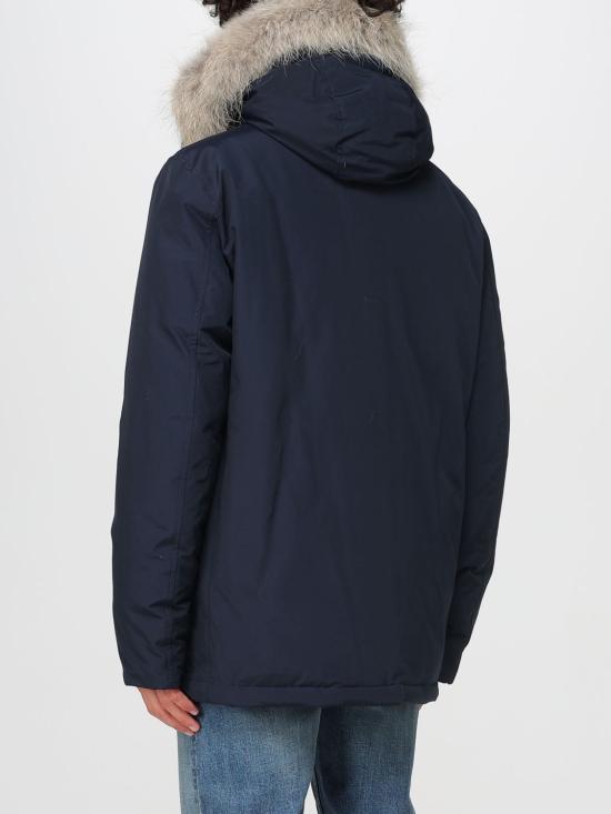 25FW 울리치 코트 CFWOOU0484MRUT0001 MLB Blue - WOOLRICH