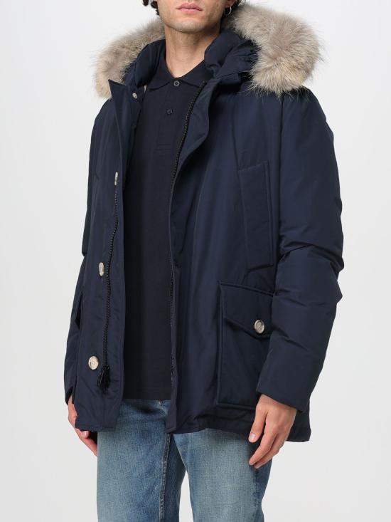 25FW 울리치 코트 CFWOOU0484MRUT0001 MLB Blue - WOOLRICH