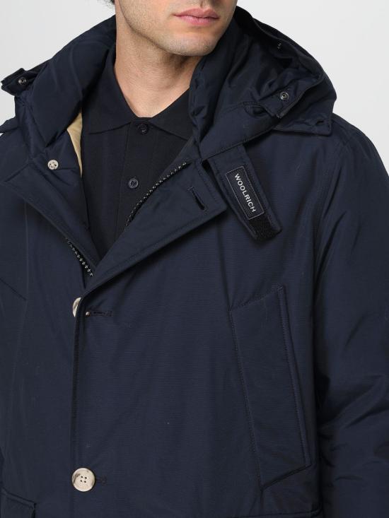 25FW 울리치 코트 CFWOOU0484MRUT0001 MLB Blue - WOOLRICH