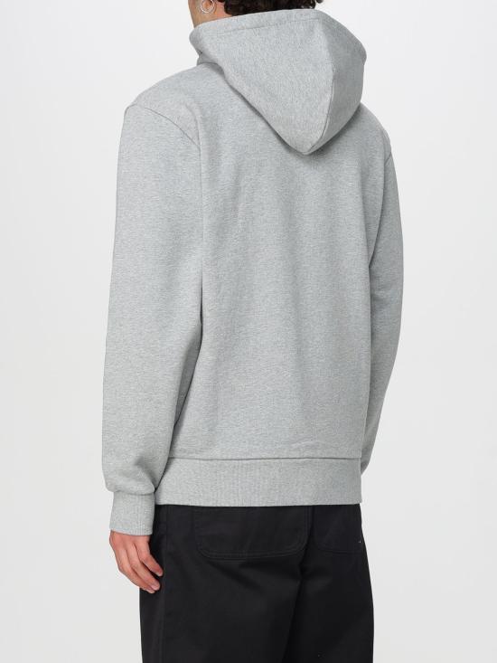 25FW 칼하트 WIP 후드 스크립트 자수 스웨트셔츠 I035392 00DXX Grey - CARHARTT WIP