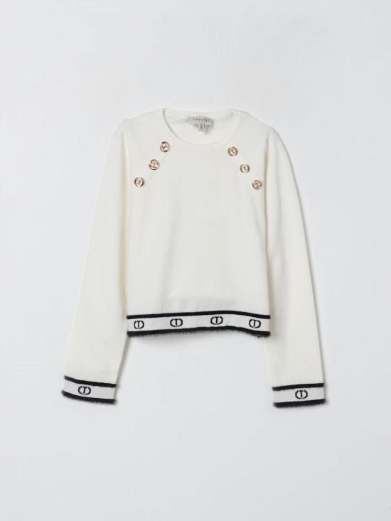 25FW [키즈] 트윈셋 풀오버 252GJ3073 10973 White