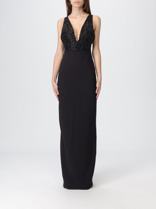 25FW 엘리자베타프랜치 롱 원피스 ABR24 110 Black