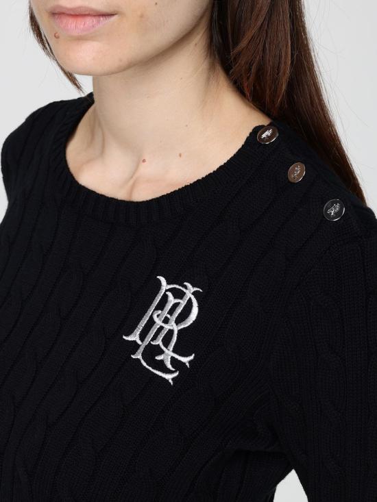 25FW 폴로 랄프로렌 스웨터 200932223 001 Black - POLO RALPH LAUREN