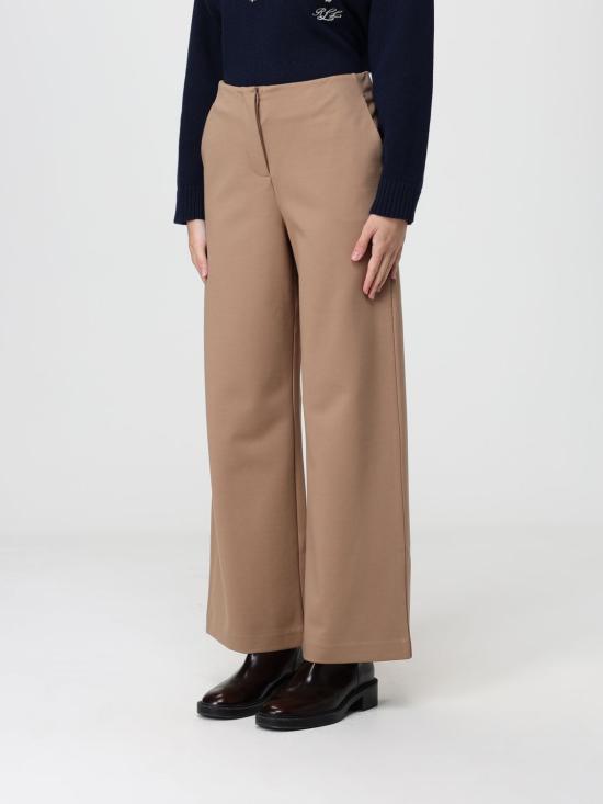 25FW 막스마라 스트레이트 팬츠 2526786048600 005 Camel - MAX MARA