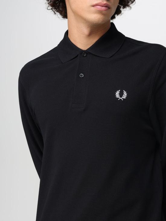 25FW 프레드페리 폴로 티셔츠 FPM600655 350 Black - FRED PERRY