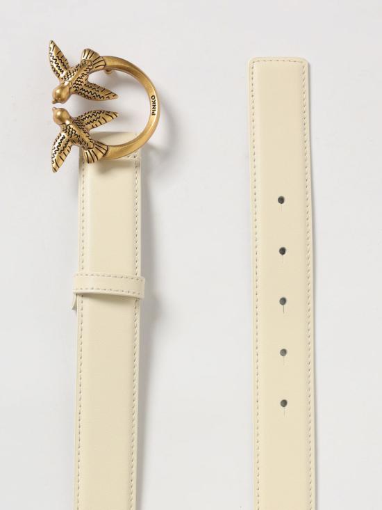 25FW 핑코 레귤러 벨트 100125A0F1 Z14Q White - PINKO