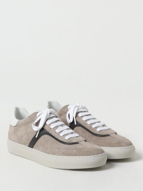 25FW 브루넬로 쿠치넬리 뮬/슬리퍼 MZSFG2908 C5859 Ice - BRUNELLO CUCINELLI