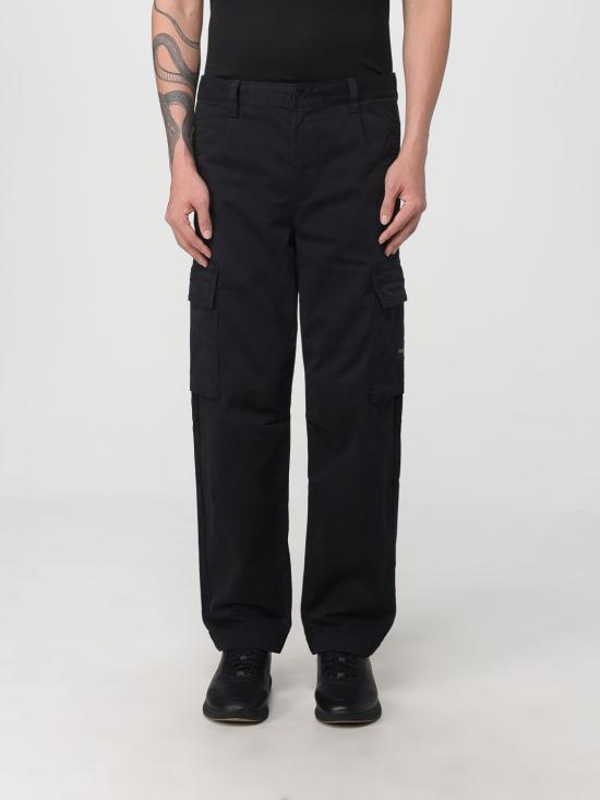 25FW 보스 스트레이트 팬츠 50544866 001 Black