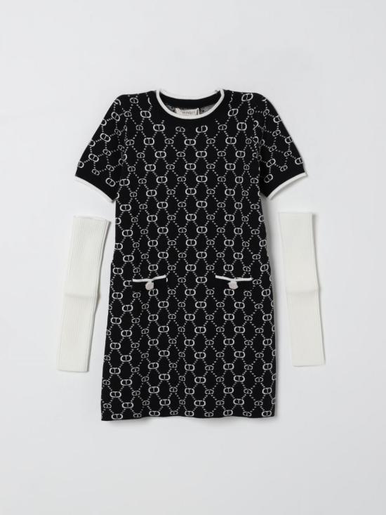 25FW [키즈] 트윈셋 원피스 252GJ3020 12795 Black